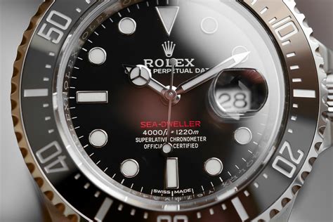 rolex sea dweller red 126600